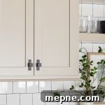 Kitchen Remodel Reveal: Before and After Transformation 28 a kitchen cabinet painted taupe