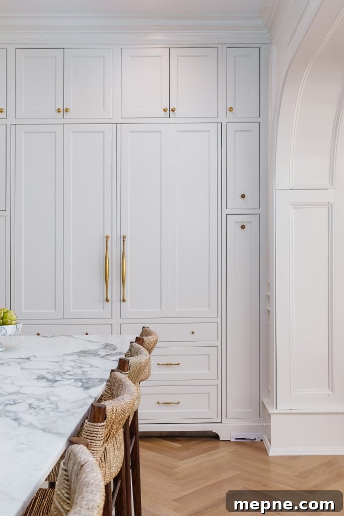 Kitchen Remodel Reveal: Before and After Transformation 6 warm white kitchen cabinet trends