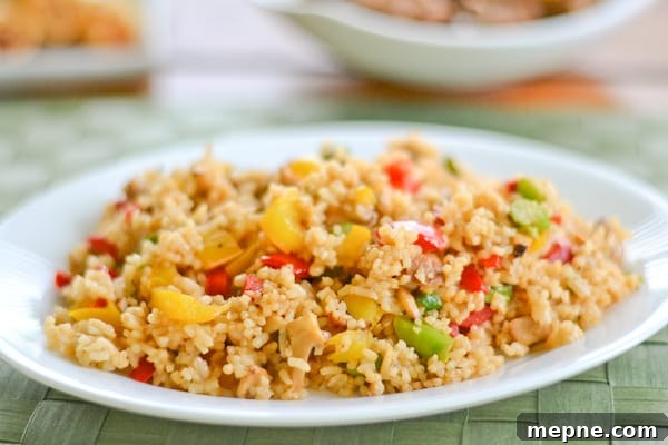 Vegetable Fried Rice with Fluffy Eggs and Soy Sauce 2 Vegetable Fried Rice