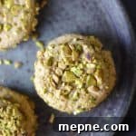 gluten-free vegan pistachio cookies