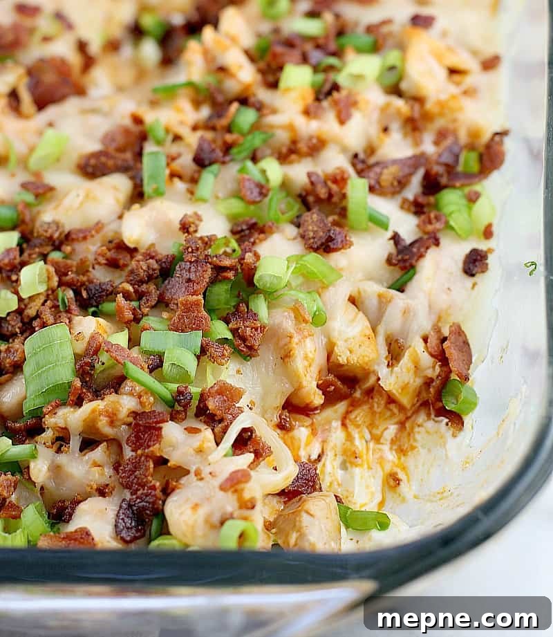 Buffalo Bacon Chicken Dip