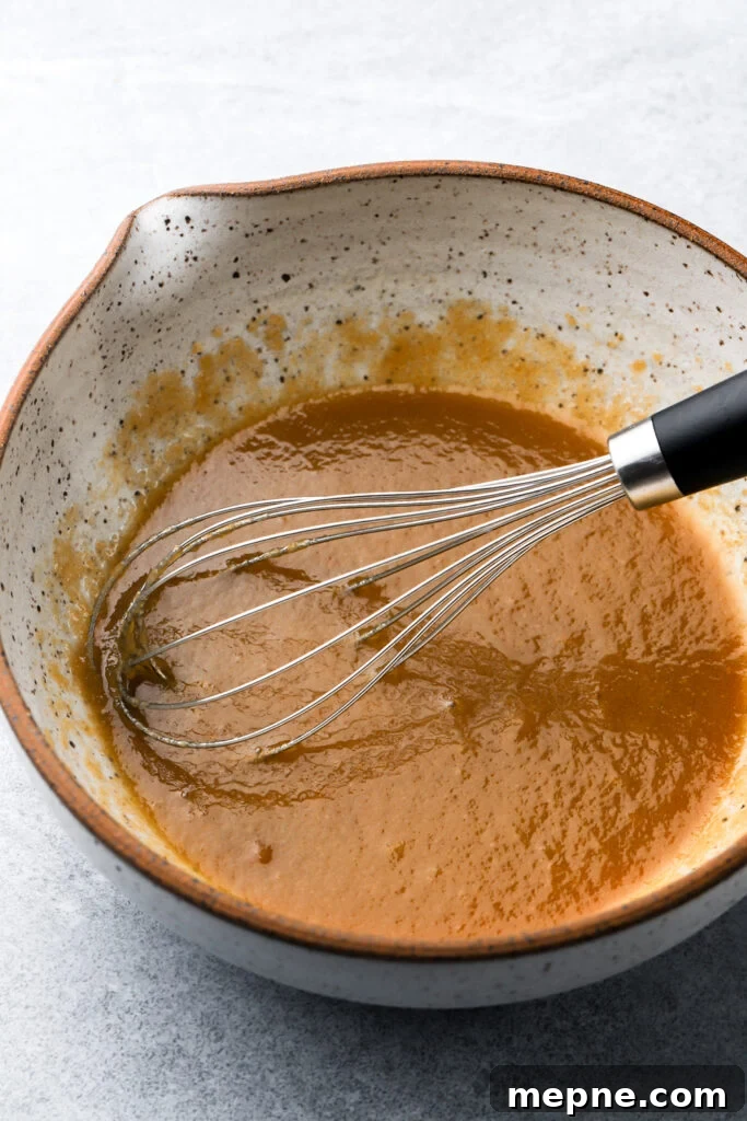 Butter mixed with the sugar