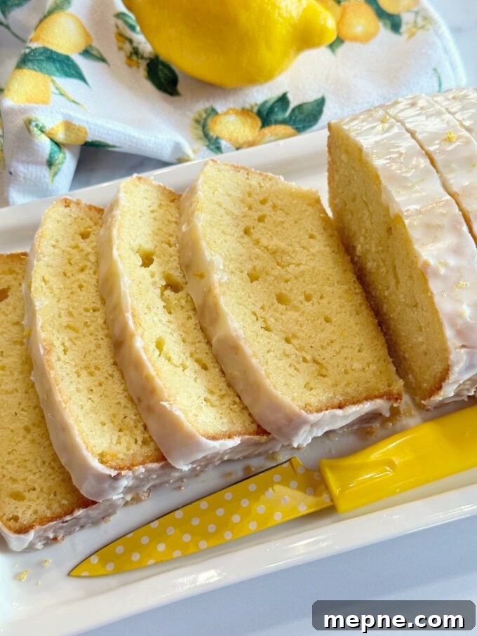 Lemon Loaf Cake.