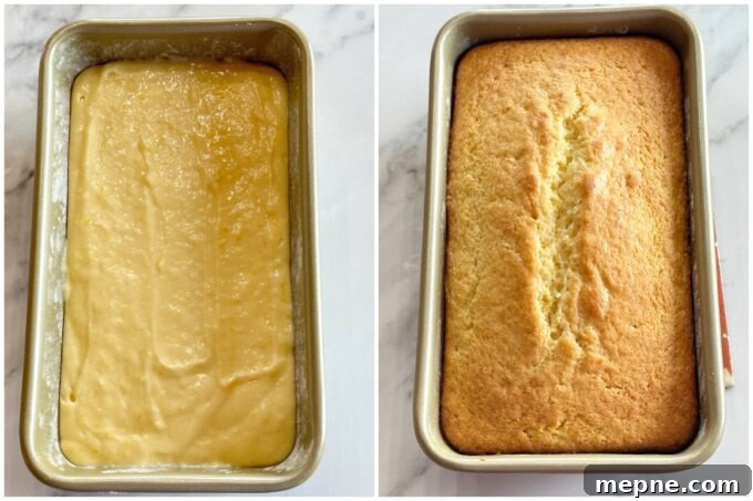 Lemon Loaf Cake slices.