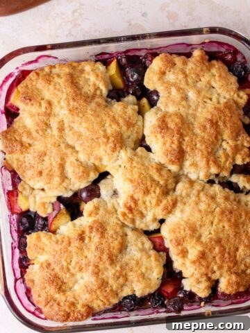 Cranberry, Raisin and Pistachio Cookies Recipe 6 Peach Blueberry Cobbler