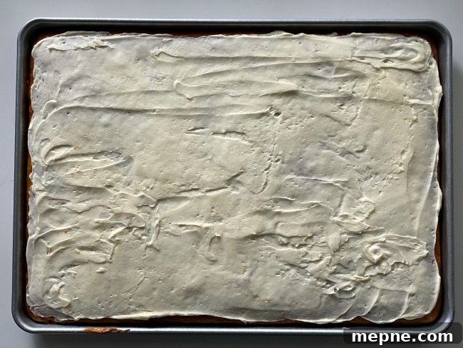 Gluten-Free Pumpkin Bars with Cream Cheese Frosting Recipe 5 Pan of frosted gluten-free pumpkin bars