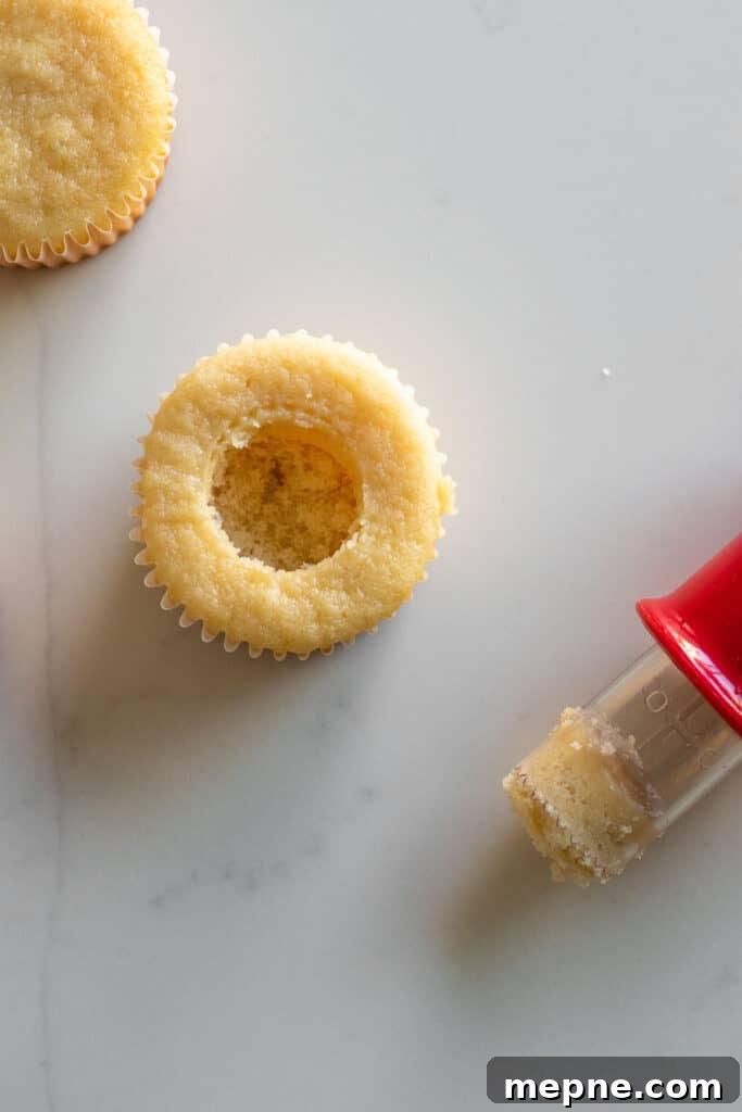 Creamy Banana Pudding Cupcakes with Vanilla Frosting 4 img 1889 3