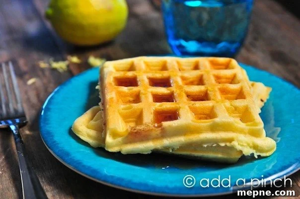 Lemon Buttermilk Waffles 3