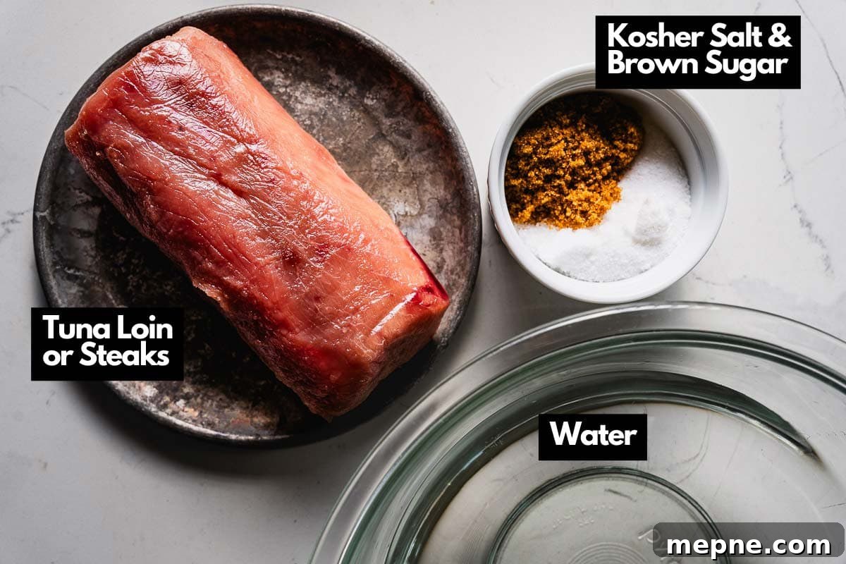 How to Smoke Tuna at Home: Tips and Recipes 2 ingredients for brining and smoking tuna