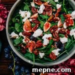 Fig and Goat Cheese Salad with Arugula and Walnuts 5 Fig and goat cheese salad recipe