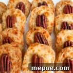 A tray full of the Southern Style Cheese Wafers