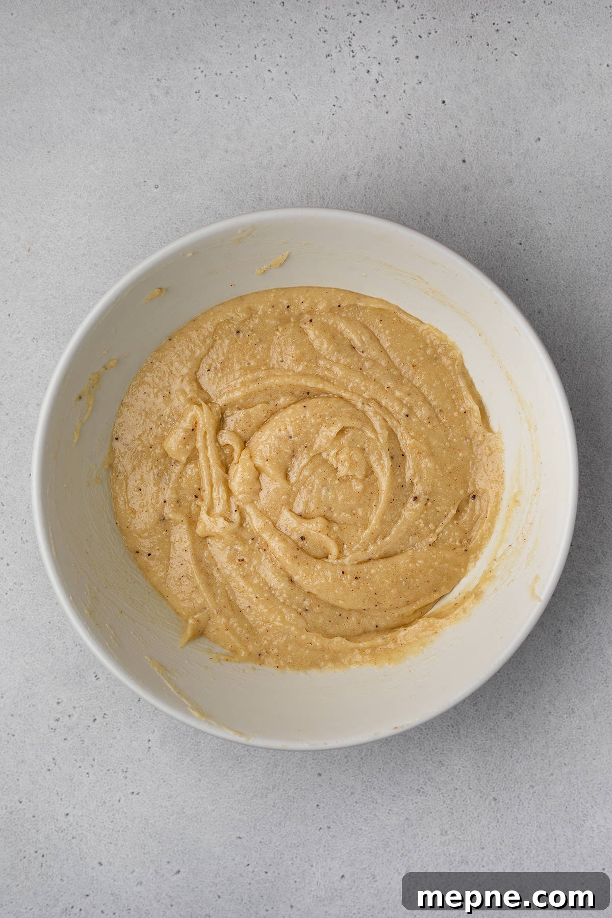 Authentic French Financiers Recipe: Classic Almond Tea Cakes 7 Financier batter in a bowl
