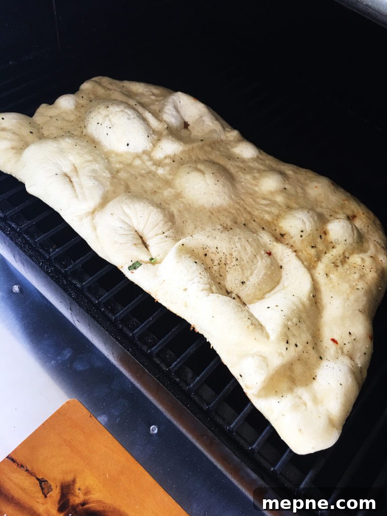 Grilled Lasagna Pizza