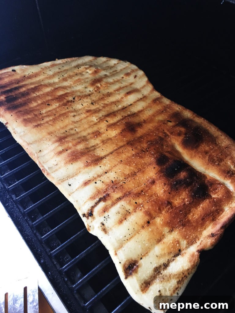 Grilled Lasagna Pizza