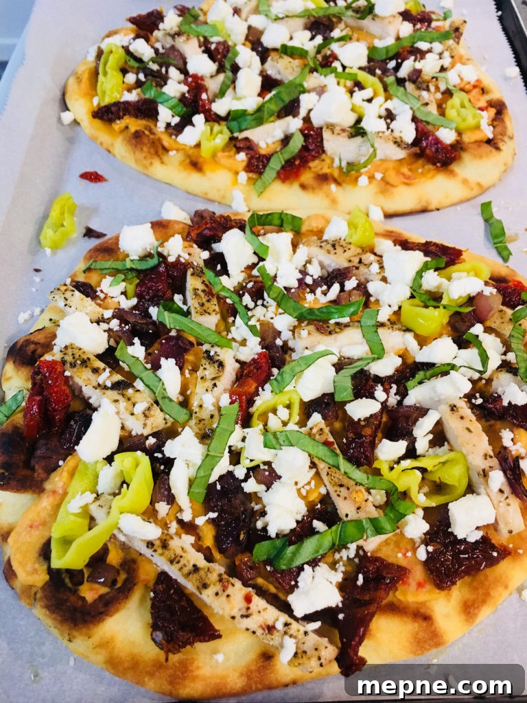 Grilled Mediterranean Flatbreads