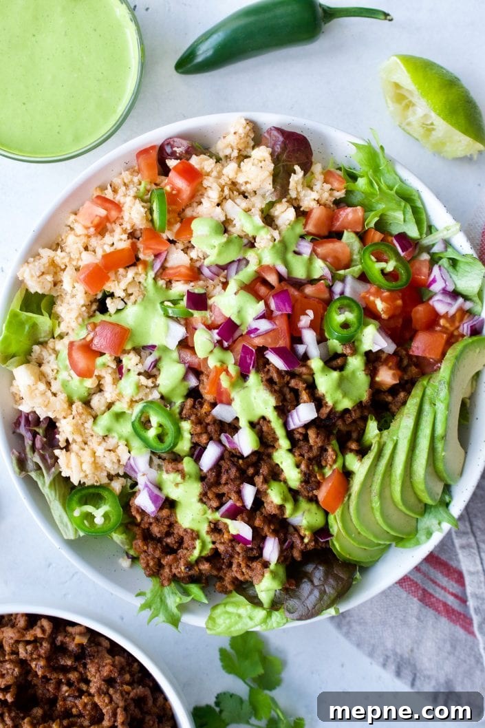 Beef Taco Salad | Every Last Bite Beef Taco Salad