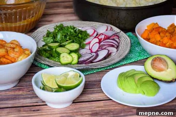 recipe ingredients laid out in bowls 