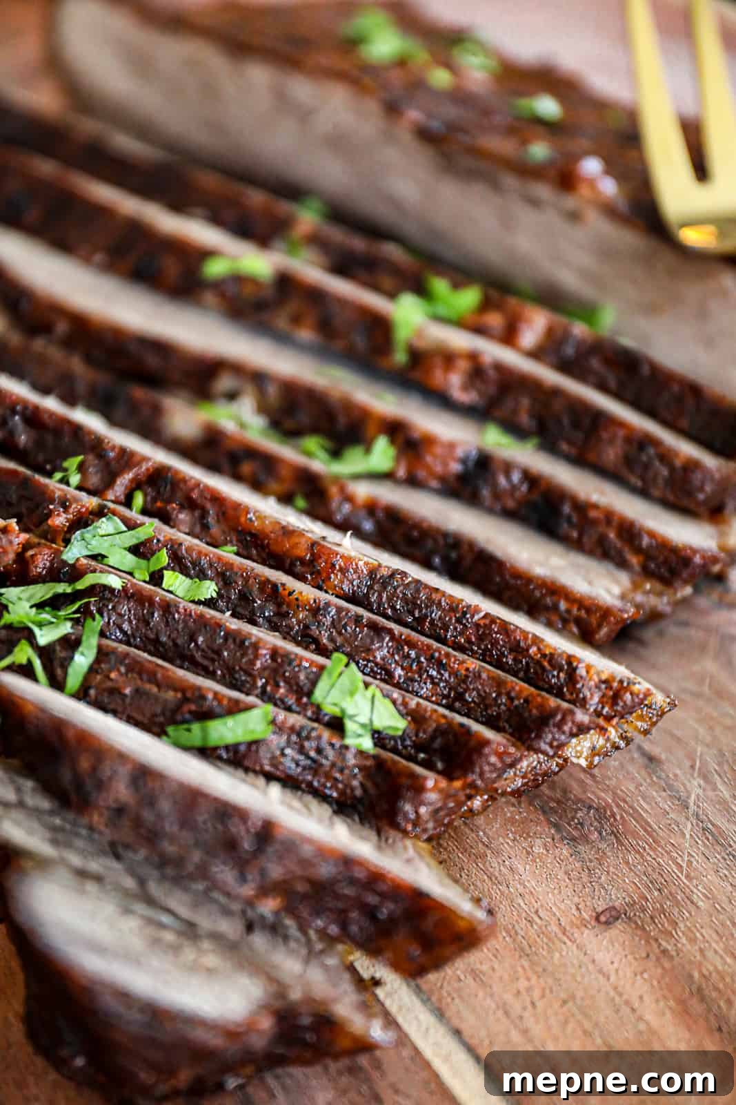 BBQ Bark On Brisket In Oven