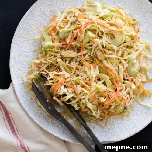 Smoked Side Dishes for BBQ and Cookouts 35 Asian slaw salad with almonds