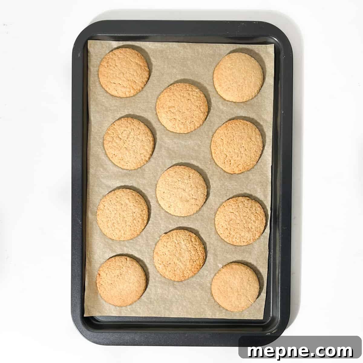 Old Fashioned South African Spice Biscuits (Soetkoekies) Recipe 5 Baked soetkoekies on tray