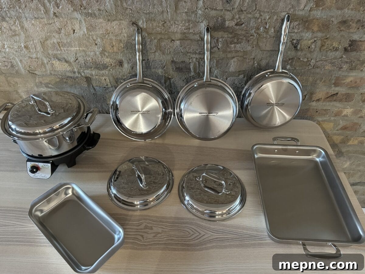 Why I Switched to 360 Stainless Steel Cookware: No More Nonstick 2 360 stainless steel cookware bakeware review