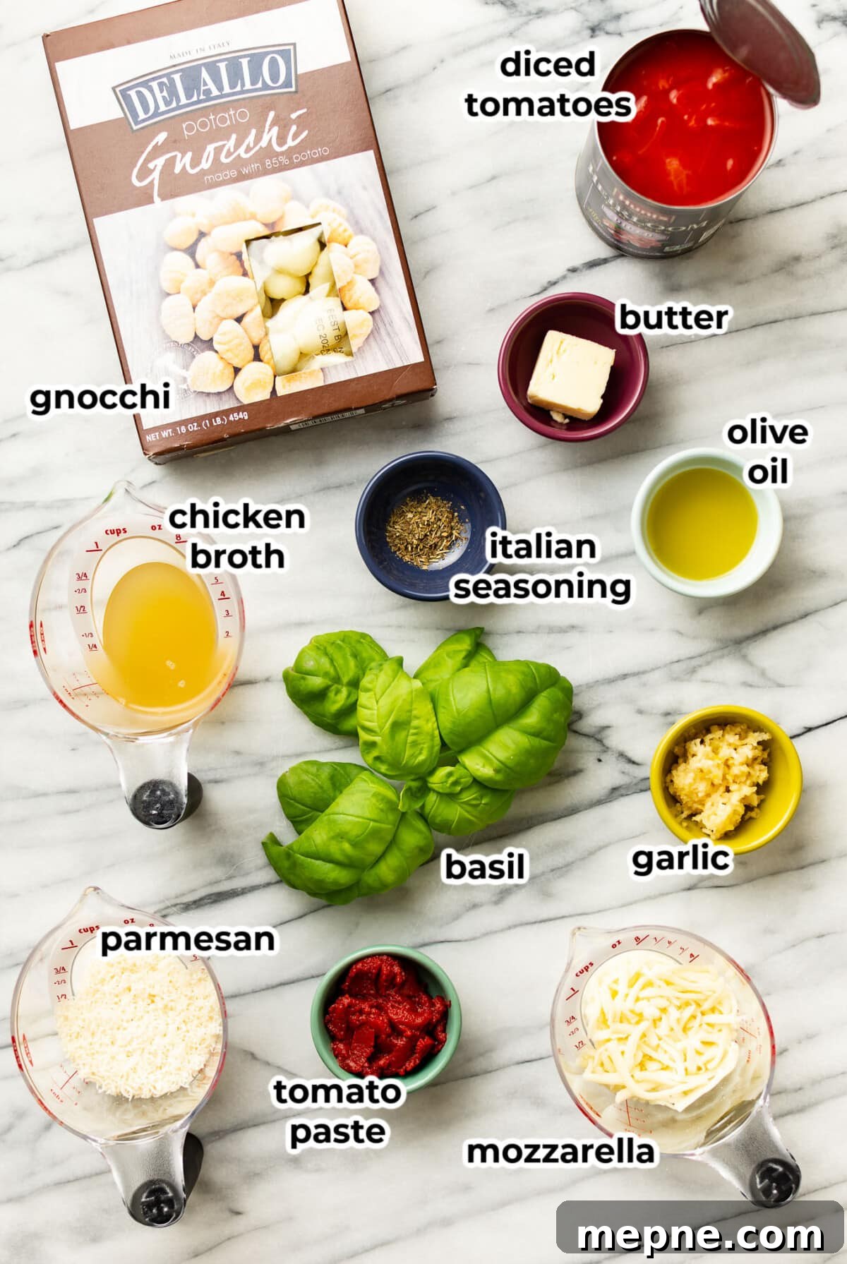 Homemade Gnocchi with Tomato Sauce 3 ingredients for gnocchi with tomato sauce