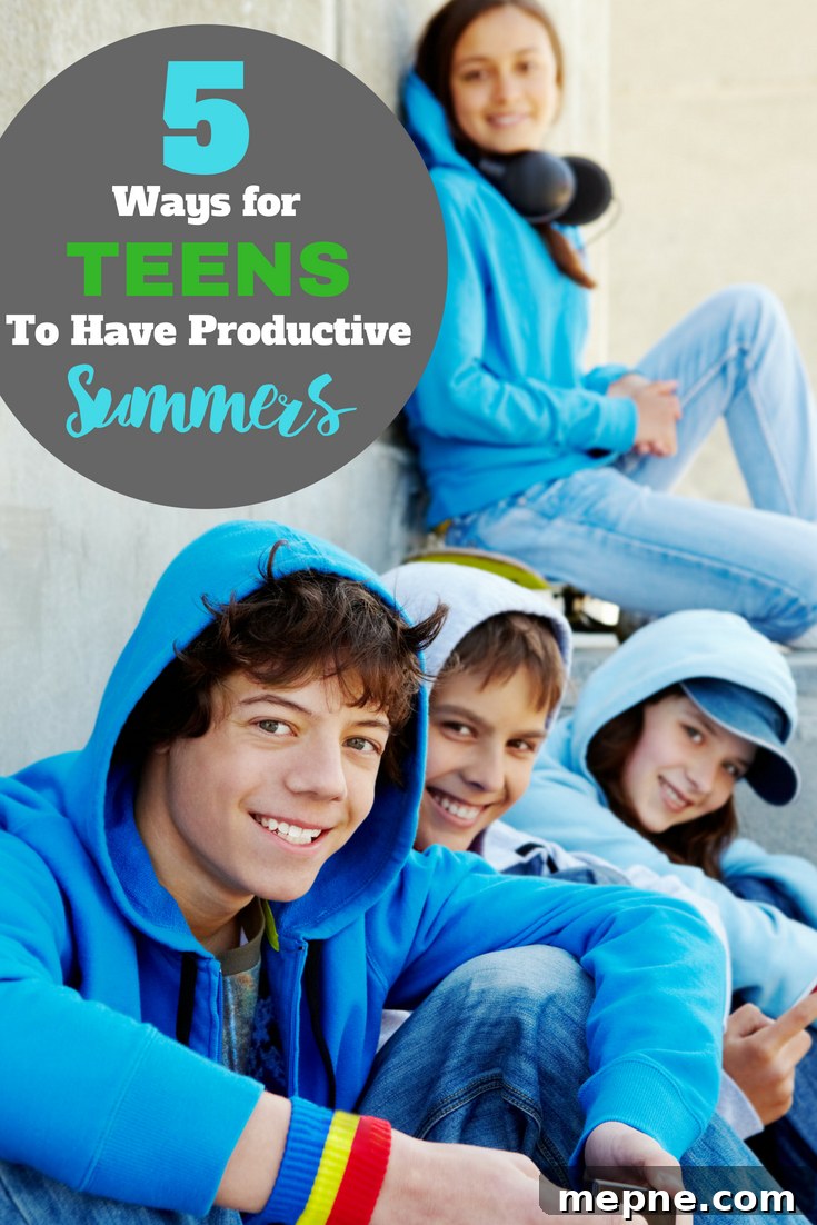 5 Smart Ways to Keep Your Teen Productive This Summer 2 Teenagers have a lot of time on their hands in the summertime. Don't let them get bored, help your teen have a productive summer with these creative ideas they'll thank you for!