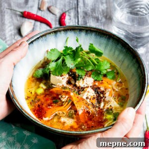 Chinese Hot and Sour Tofu Soup Recipe 4 Bowl of Chinese hot and sour soup
