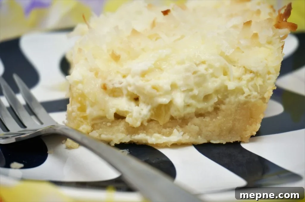 Hawaiian Cheesecake Bars