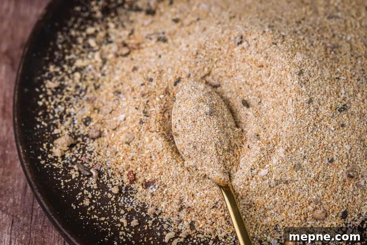 Homemade Stir Fry Seasoning Mix 4 Stir Fry Seasoning on a plate.