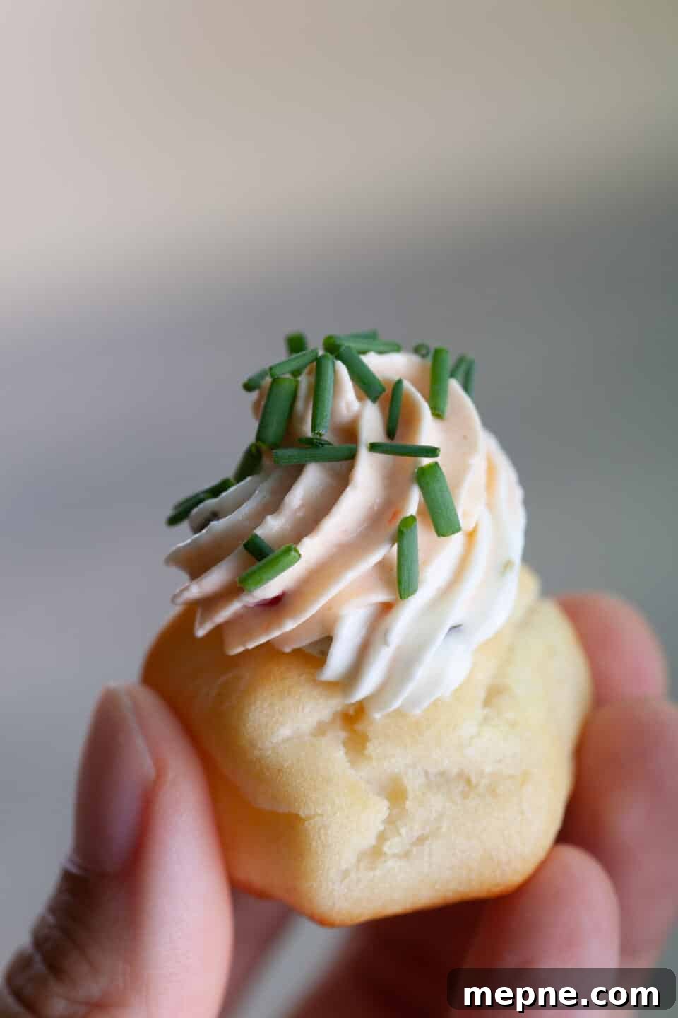 Savory Cream Cheese Filled Profiteroles Recipe 3 Savory Profiteroles