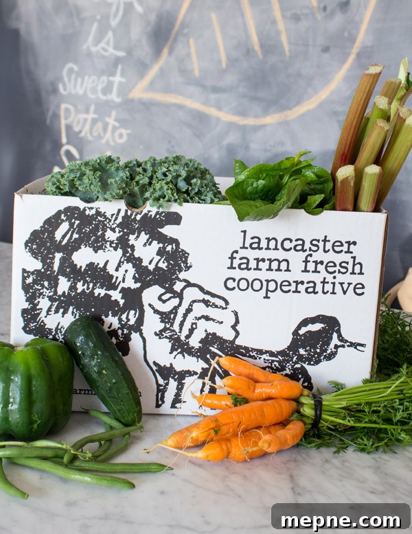 Spinach Pesto Pasta: How to Use Your CSA Box 4 Fresh Direct CSA Box #FDCSA
