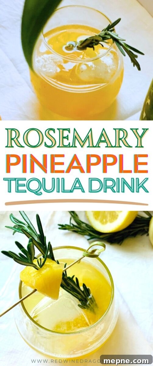 pineapple tequila summer cocktail