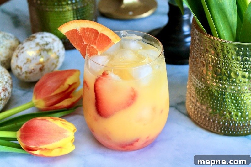 easy easter tequila cocktail