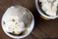 Black Pepper Ice Cream with Cracked Peppercorns