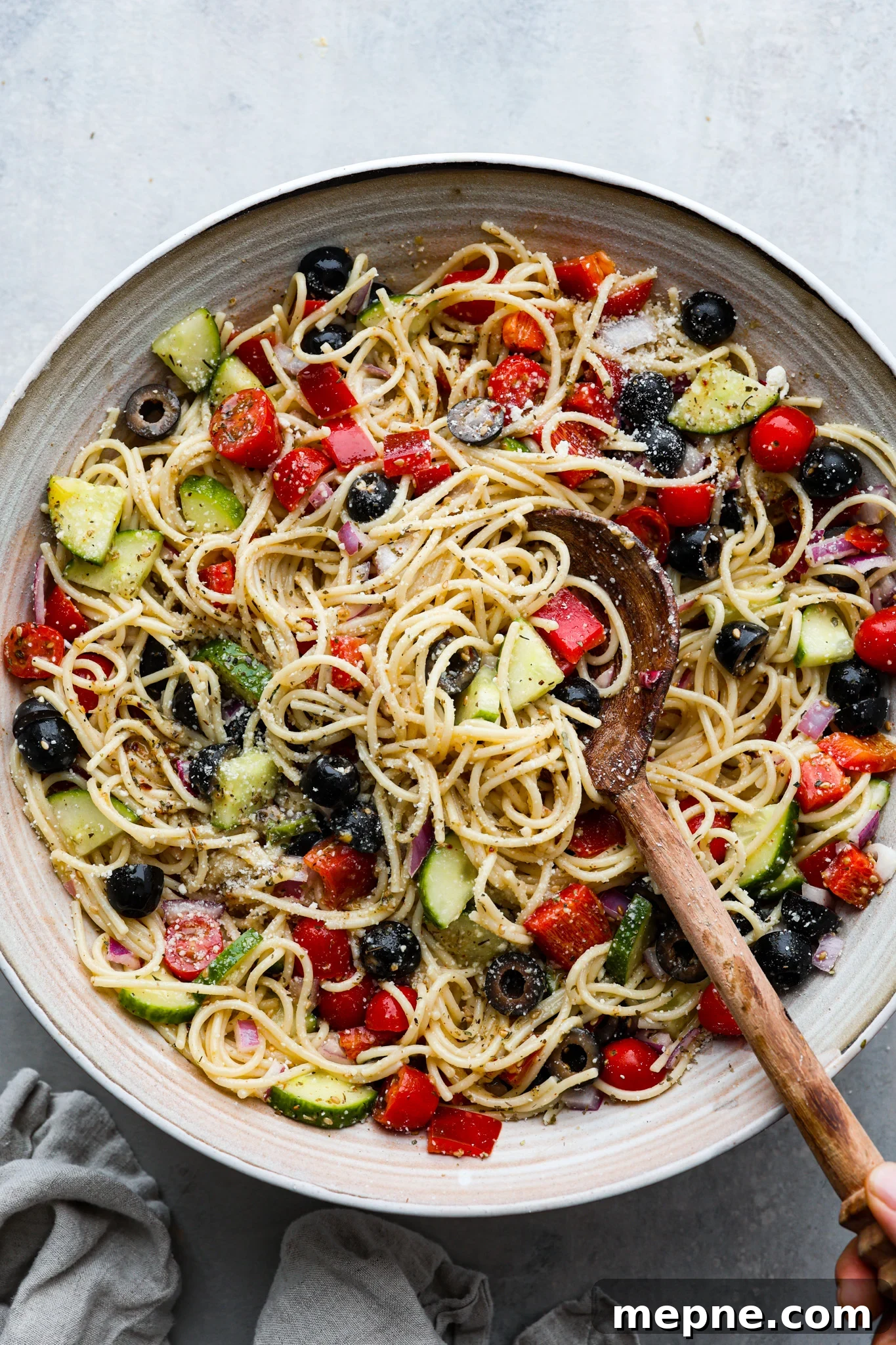 California spaghetti salad.