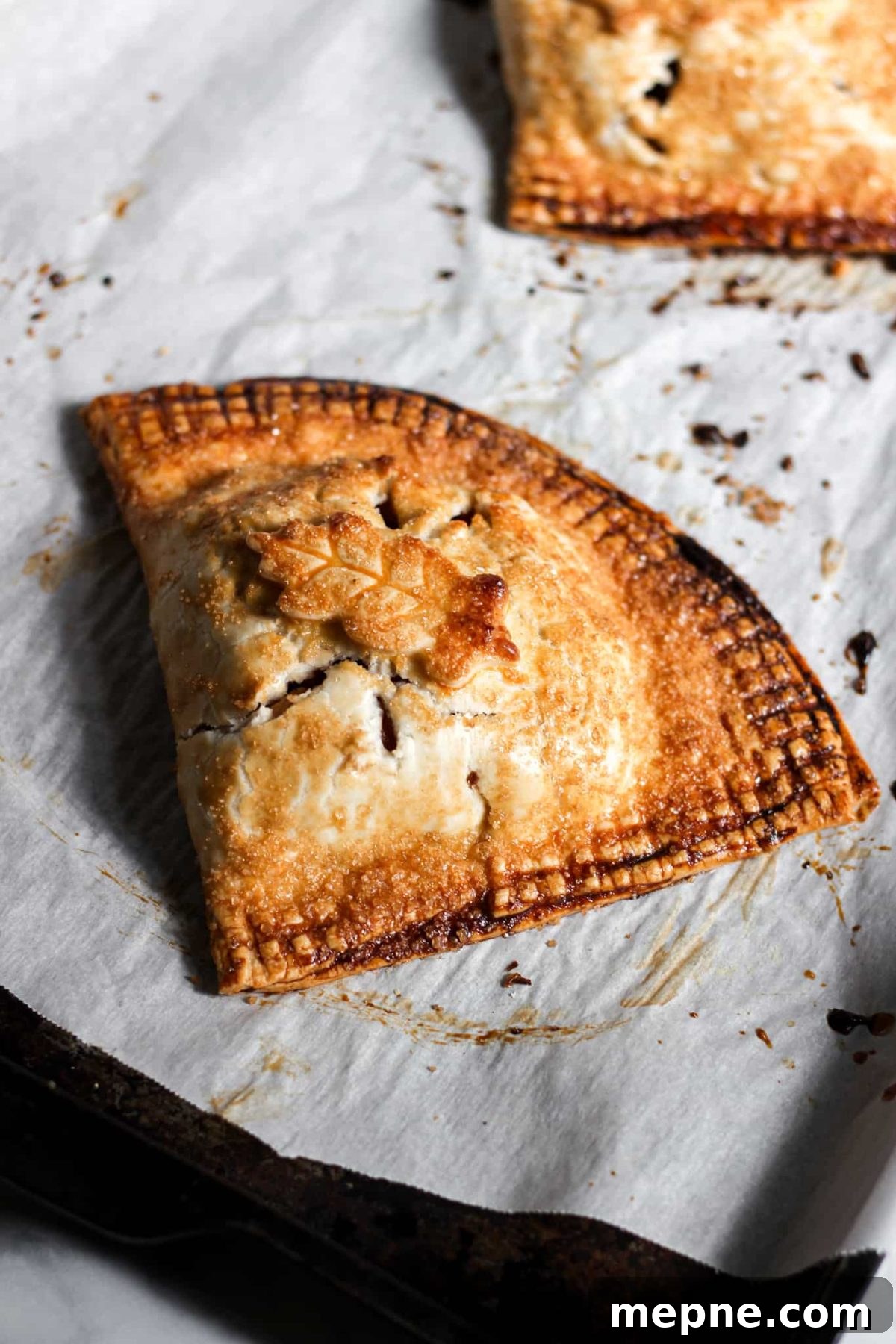 Fall Apple Hand Pies Healthy Individual Apple Pies with Turbinado Sugar and Sweet Baked Apple Filling