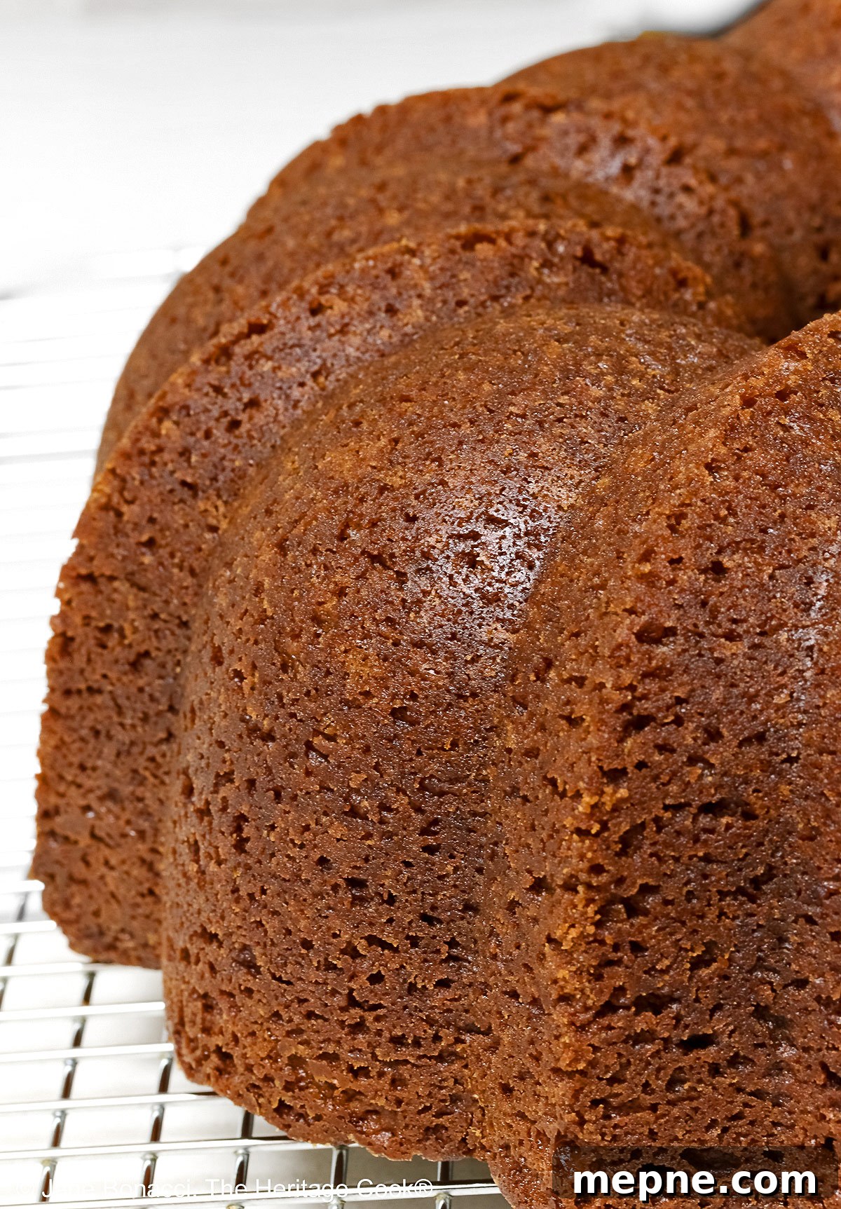Gluten-Free Orange Chocolate Buttermilk Bundt Cake 3 Hot from the oven, the bundt cake before glazing.