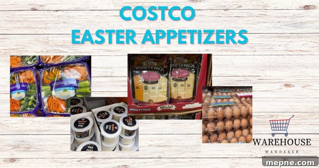 Plan Your Costco Easter Dinner: Menus, Shopping Tips and Recipes 2 Picture of Costco Easter Appetizer Ideas