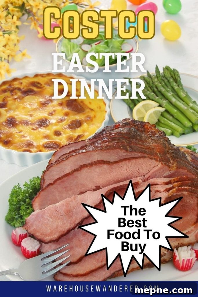 Plan Your Costco Easter Dinner: Menus, Shopping Tips and Recipes 8 Costco Easter Dinner Pin