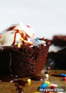 Brownie Sundae Cups (Gluten, Dairy, Egg, Soy, Peanut, Tree nut Free; Top 8 Free, Vegan) Dessert recipe by AllergyAwesomeness.com