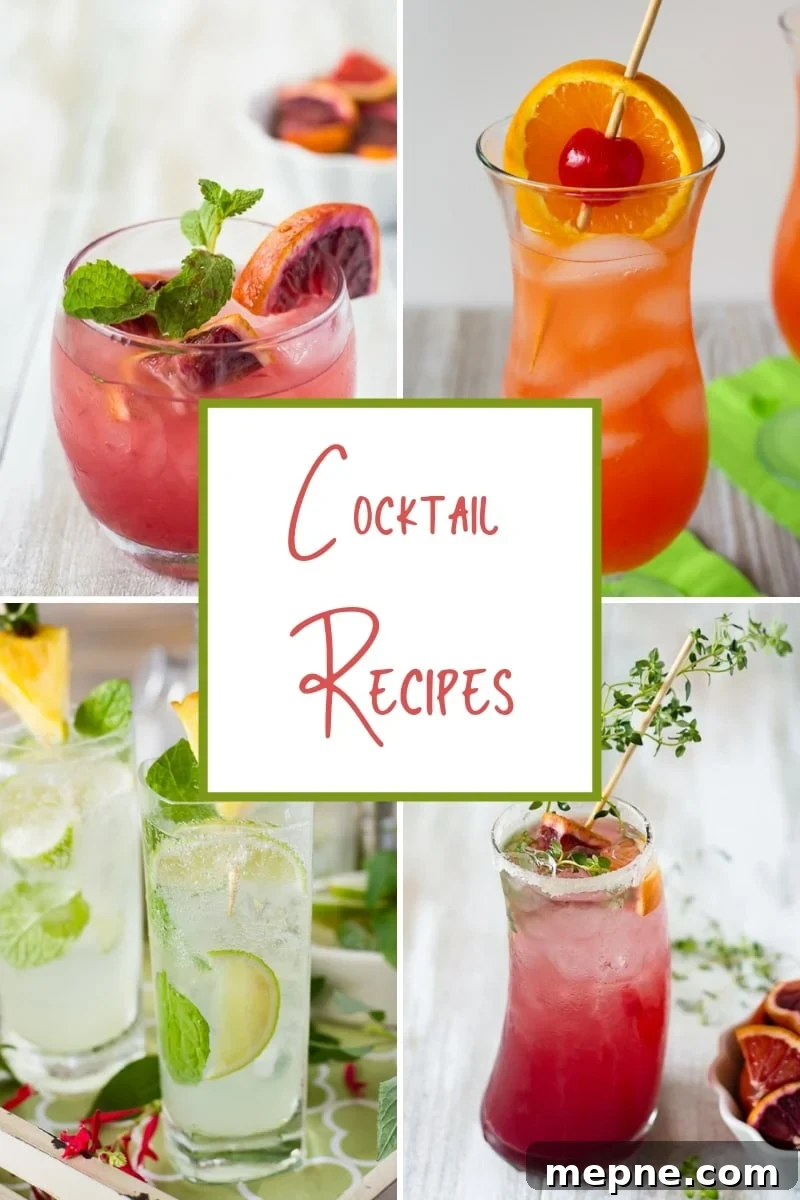 Classic Fruity Hurricane Cocktail Recipe 11 Cocktail Recipes page featured image