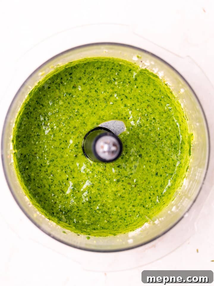 Pesto Rigatoni with Burst Cherry Tomatoes and Burrata 8 blended pesto in a food processor