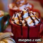Finished salted caramel mocha coffee creamer