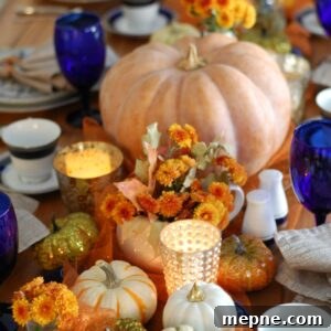 The Ruffled Mango Thanksgiving tablescape inspiration