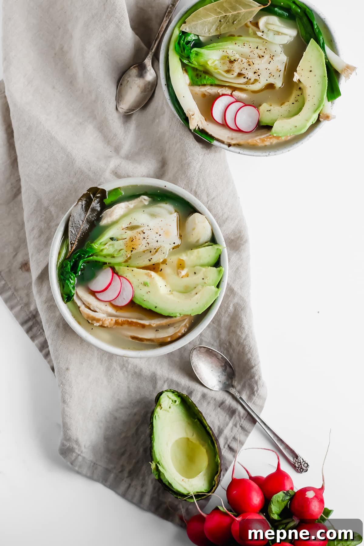 Asian-Inspired Leftover Turkey Soup