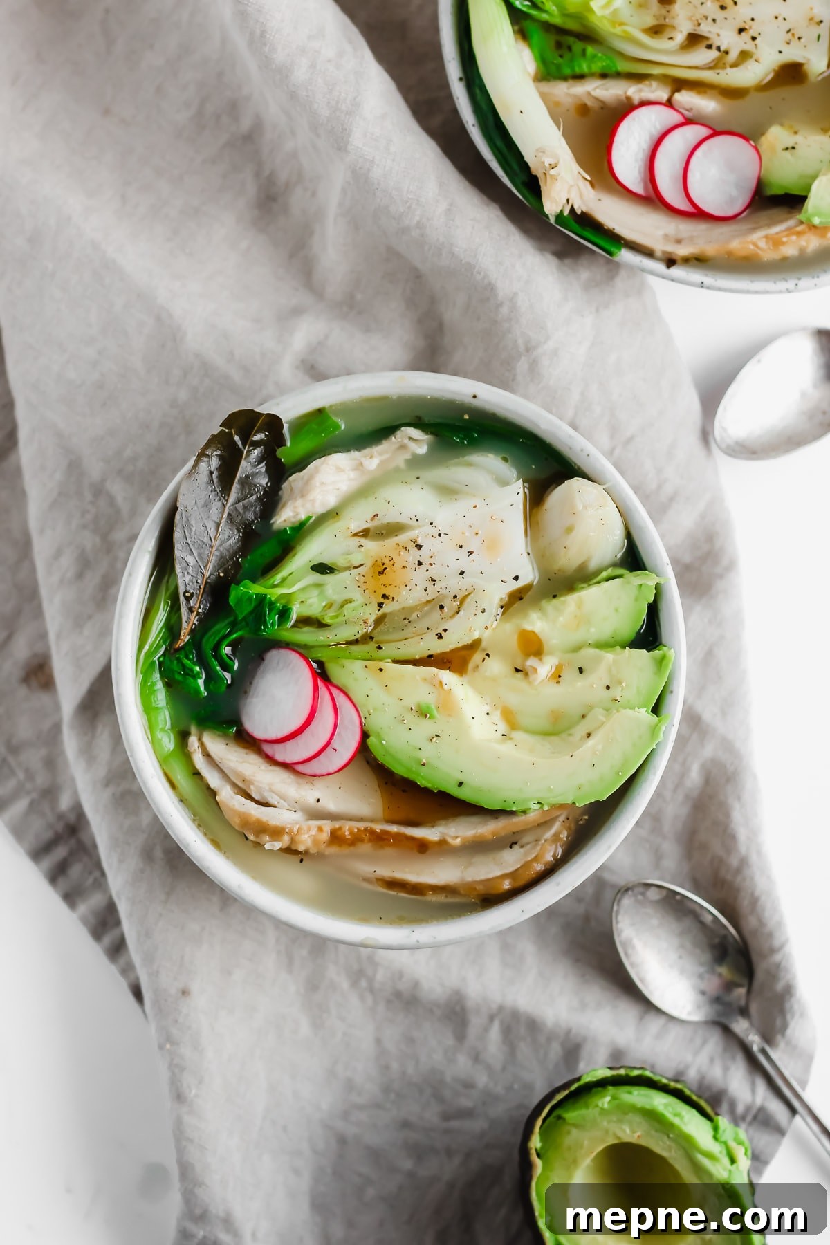 Asian-Inspired Leftover Turkey Soup