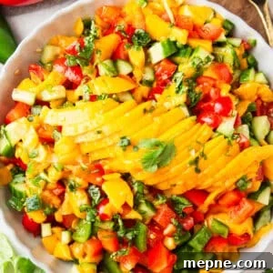 Fresh Mango Salsa Recipe: Sweet, Zesty, Bright 9 fresh mango salsa