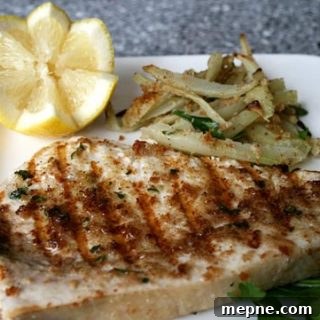Palermo Style Grilled Swordfish