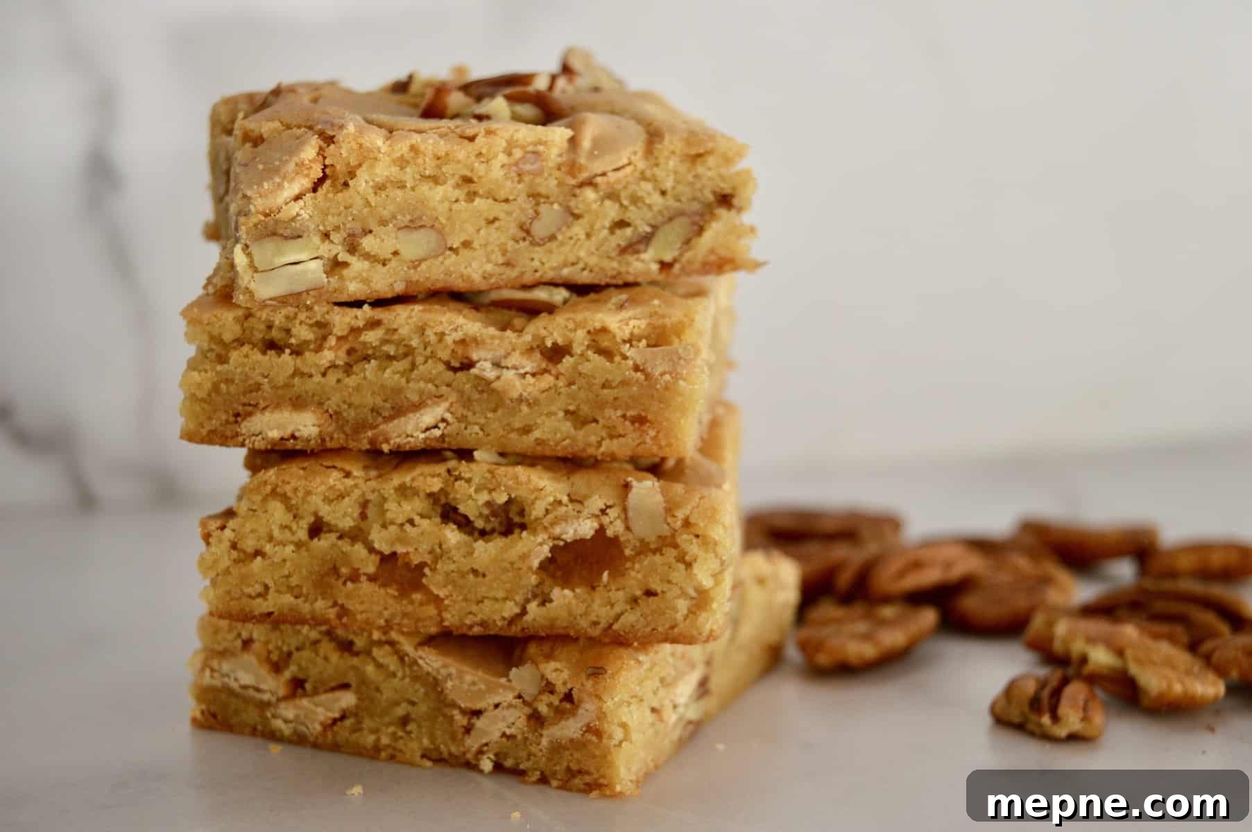 Gooey Caramel Chip Pecan Bars Recipe 2 caramel chip pecan bars
